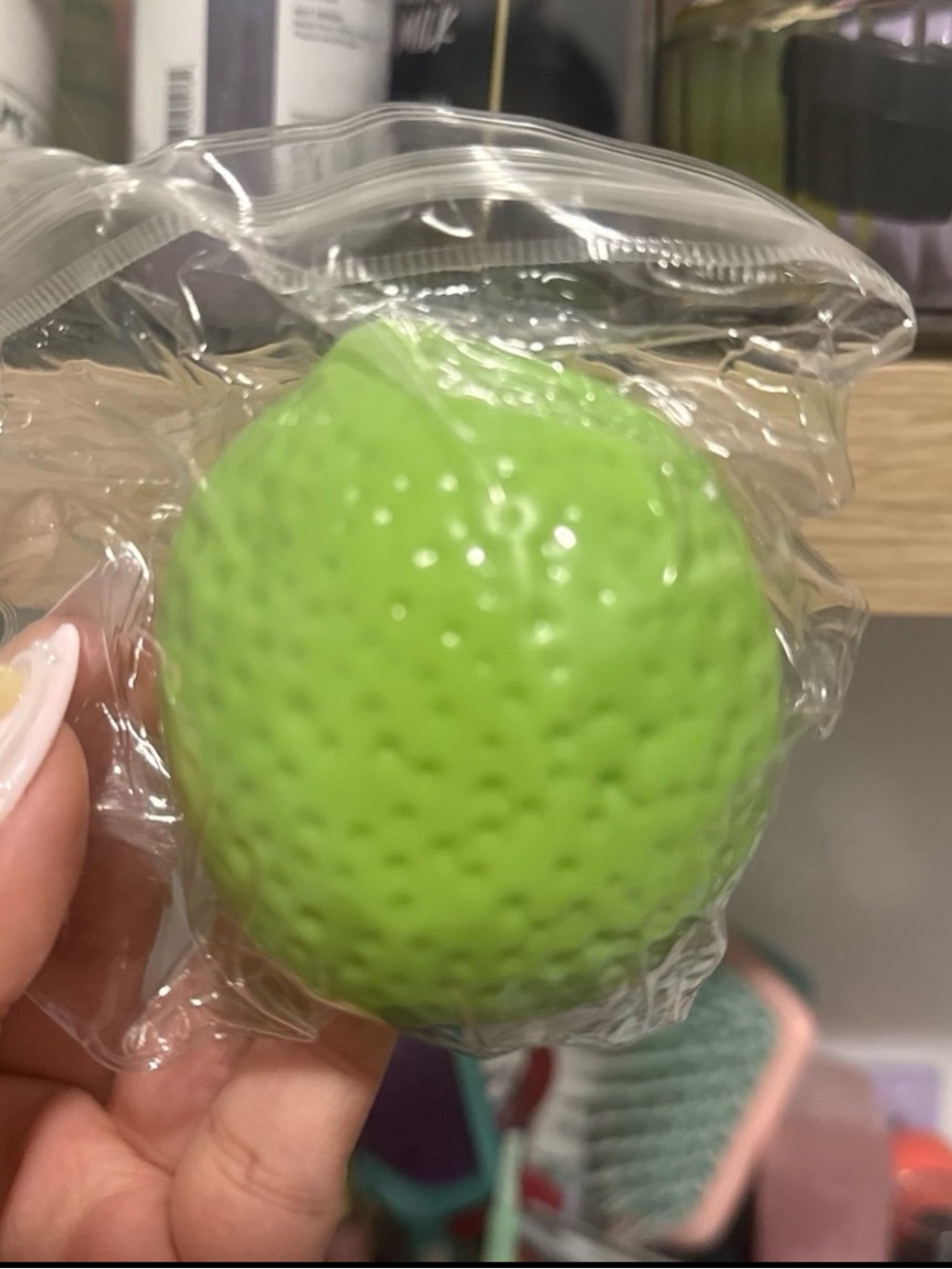 NEW CRUNCHY LIME SQUISHY ASMR SATISFYING FIDGET TOY